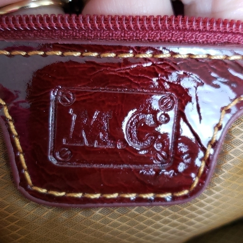 Vintage MC Faux Leather Croc Embossed Shoulder Crossbody Bag Unused EUC - Picture 8 of 15